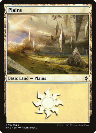 Plains (253) [Battle for Zendikar] | Gate City Games LLC