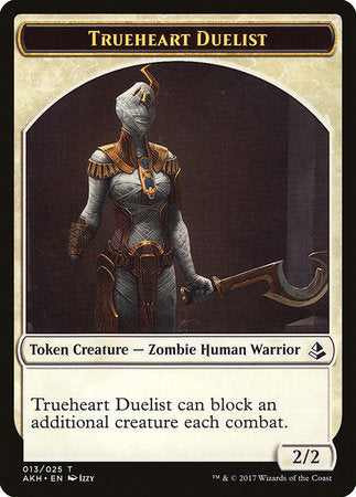 Trueheart Duelist Token [Amonkhet Tokens] | Gate City Games LLC