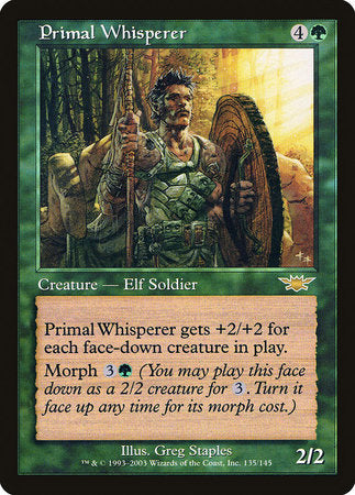 Primal Whisperer [Legions] | Gate City Games LLC