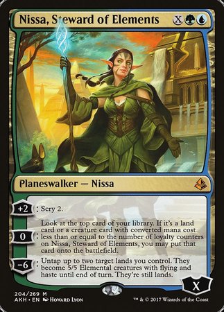 Nissa, Steward of Elements [Amonkhet] | Gate City Games LLC