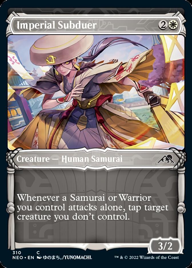 Imperial Subduer (Showcase Samurai) [Kamigawa: Neon Dynasty] | Gate City Games LLC