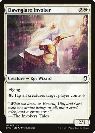 Dawnglare Invoker [Commander Anthology Volume II] | Gate City Games LLC