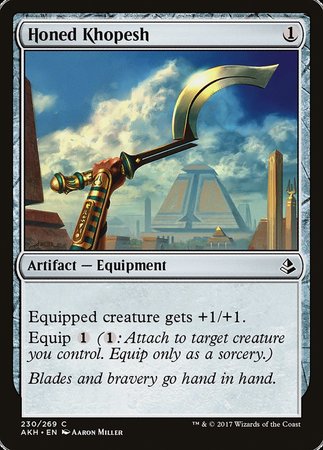 Honed Khopesh [Amonkhet] | Gate City Games LLC