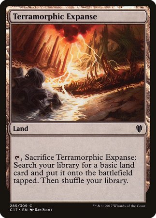 Terramorphic Expanse [Commander 2017] | Gate City Games LLC