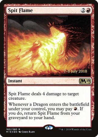 Spit Flame [Core Set 2019 Promos] | Gate City Games LLC