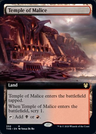 Temple of Malice (Extended Art) [Theros Beyond Death] | Gate City Games LLC