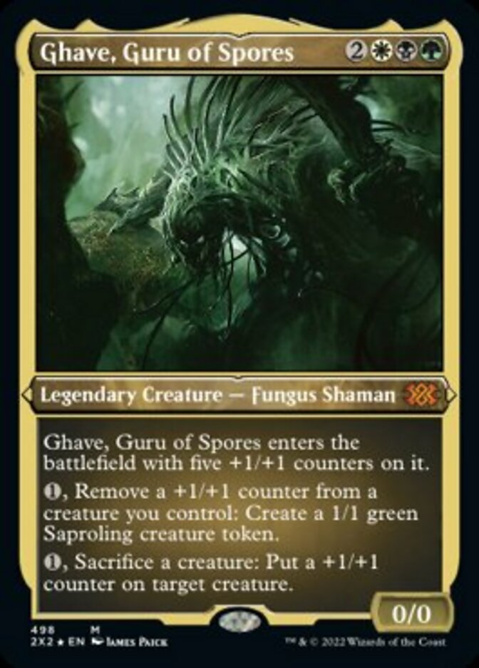 Ghave, Guru of Spores (Foil Etched) [Double Masters 2022] | Gate City Games LLC