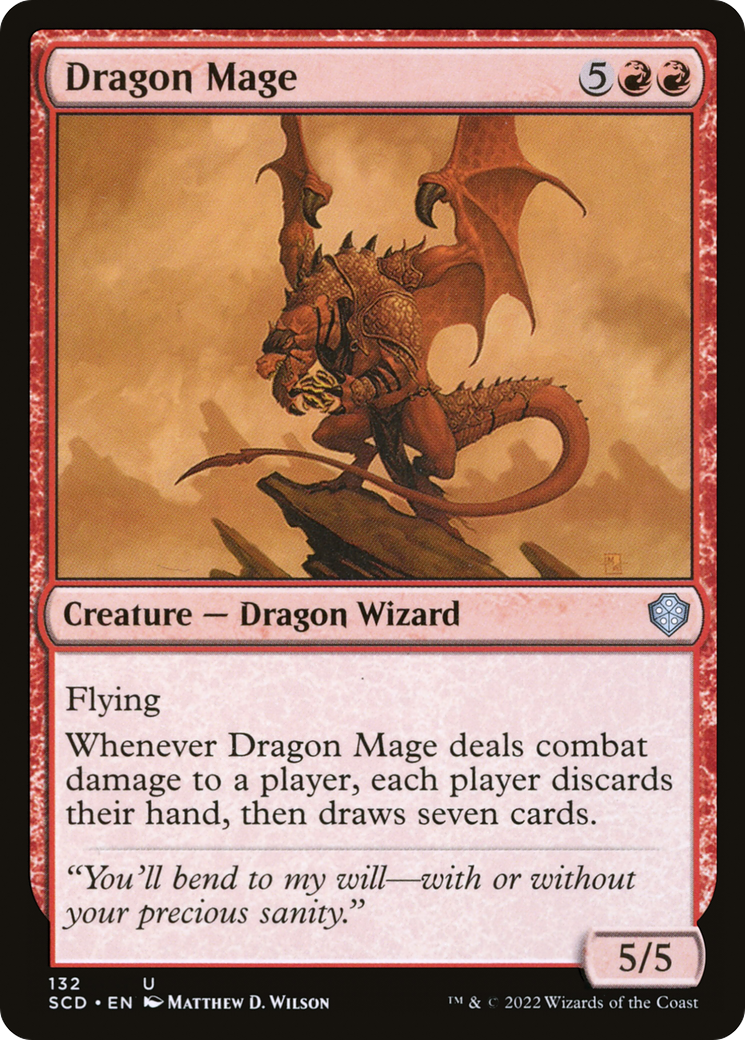 Dragon Mage [Starter Commander Decks] | Gate City Games LLC