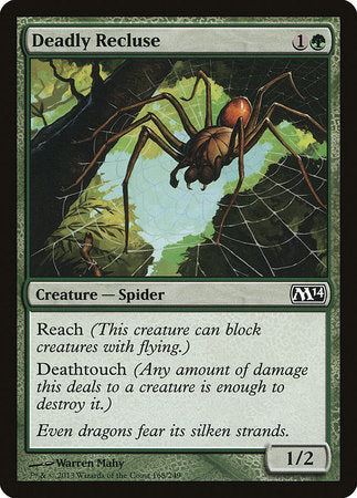 Deadly Recluse [Magic 2014] | Gate City Games LLC