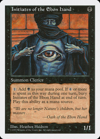 Initiates of the Ebon Hand [Fifth Edition] | Gate City Games LLC
