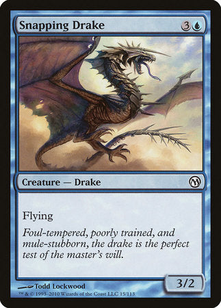 Snapping Drake [Duels of the Planeswalkers] | Gate City Games LLC