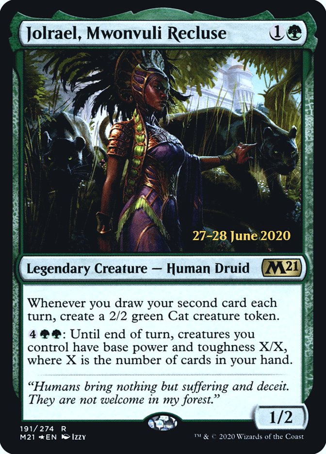 Jolrael, Mwonvuli Recluse  [Core Set 2021 Prerelease Promos] | Gate City Games LLC