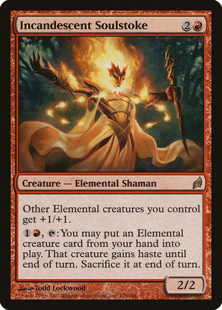 Incandescent Soulstoke [Lorwyn] | Gate City Games LLC