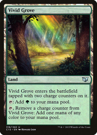 Vivid Grove [Commander 2015] | Gate City Games LLC