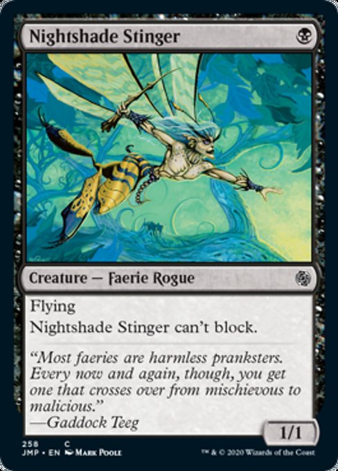 Nightshade Stinger [Jumpstart] | Gate City Games LLC