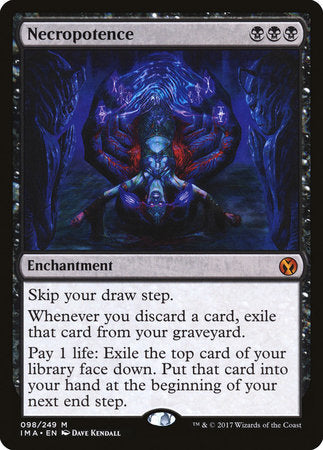 Necropotence [Iconic Masters] | Gate City Games LLC