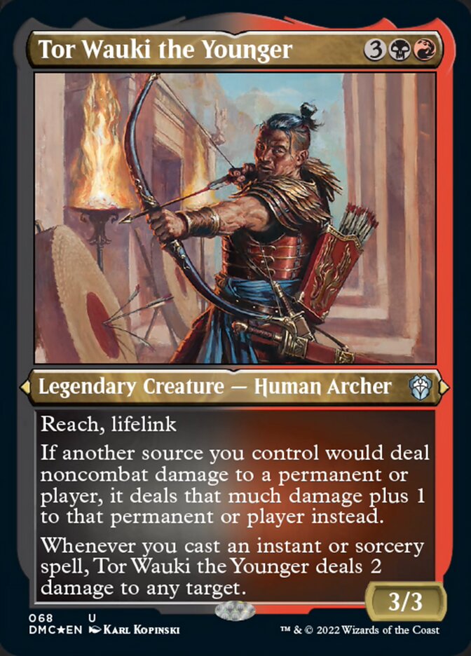 Tor Wauki the Younger (Foil Etched) [Dominaria United Commander] | Gate City Games LLC