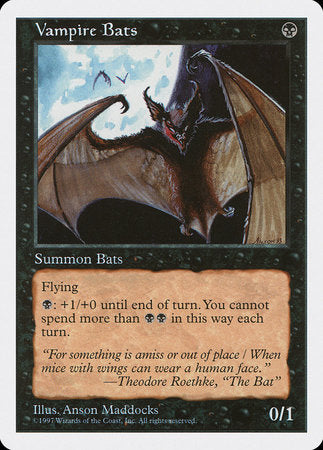 Vampire Bats [Fifth Edition] | Gate City Games LLC