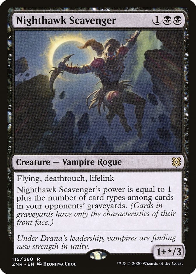 Nighthawk Scavenger [Zendikar Rising] | Gate City Games LLC