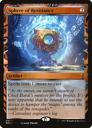 Sphere of Resistance [Kaladesh Inventions] | Gate City Games LLC