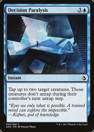 Decision Paralysis [Amonkhet] | Gate City Games LLC