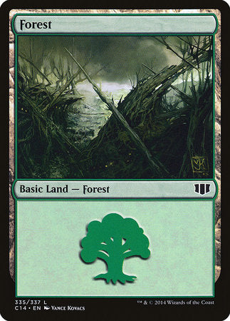 Forest (335) [Commander 2014] | Gate City Games LLC