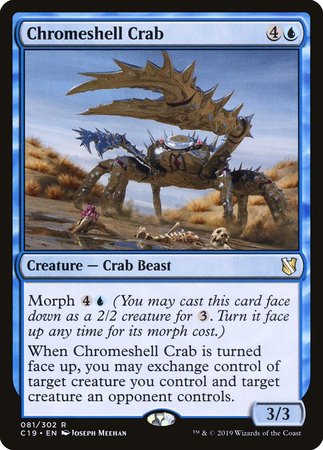 Chromeshell Crab [Commander 2019] | Gate City Games LLC