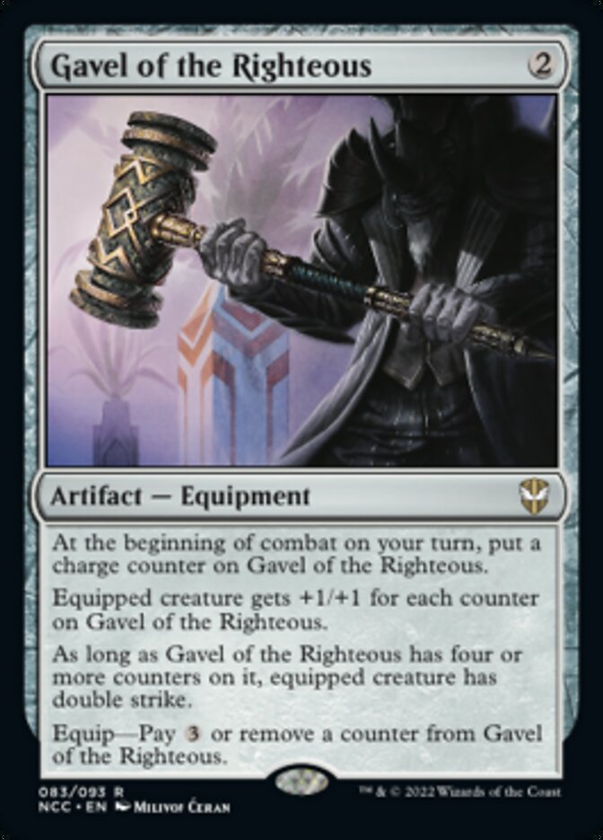 Gavel of the Righteous [Streets of New Capenna Commander] | Gate City Games LLC