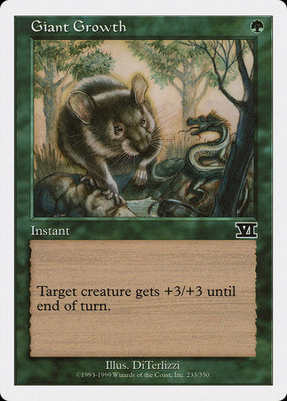 Giant Growth [Classic Sixth Edition] | Gate City Games LLC