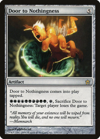 Door to Nothingness [Fifth Dawn] | Gate City Games LLC