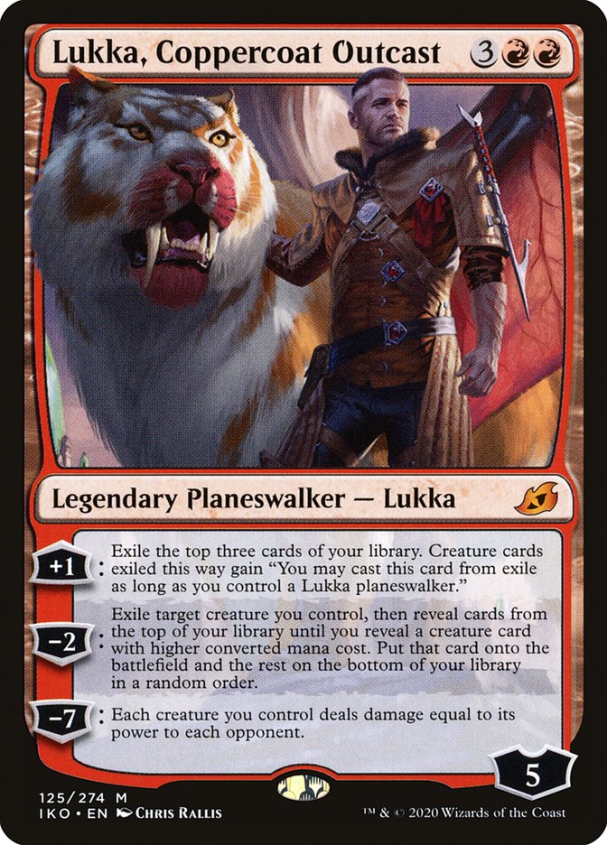 Lukka, Coppercoat Outcast [Ikoria: Lair of Behemoths] | Gate City Games LLC