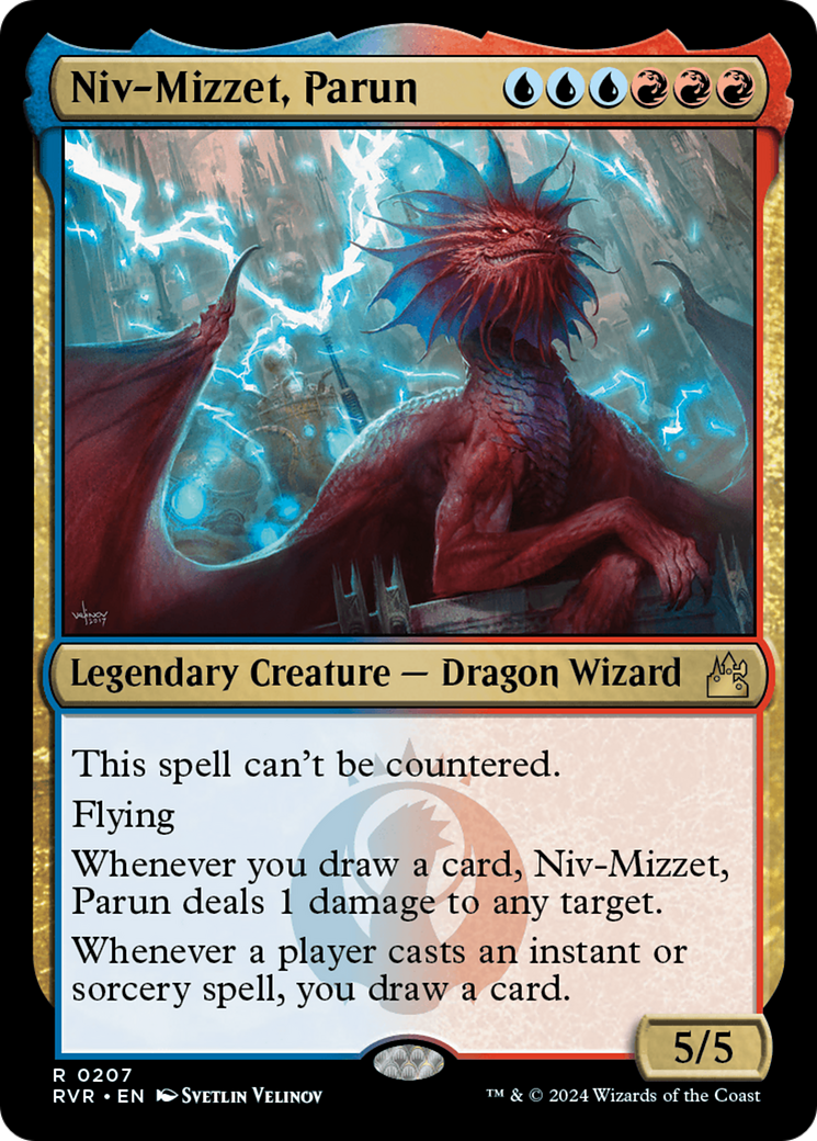 Niv-Mizzet, Parun [Ravnica Remastered] | Gate City Games LLC