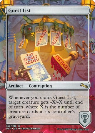 Guest List [Unstable] | Gate City Games LLC