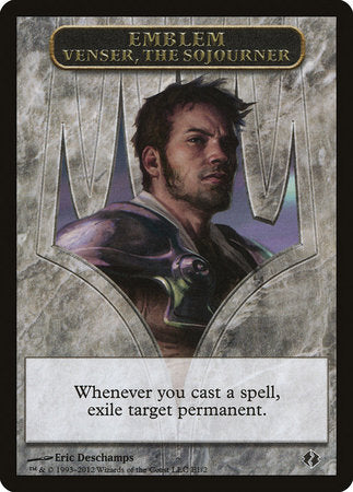 Emblem - Venser, the Sojourner [Duel Decks: Venser vs. Koth Tokens] | Gate City Games LLC