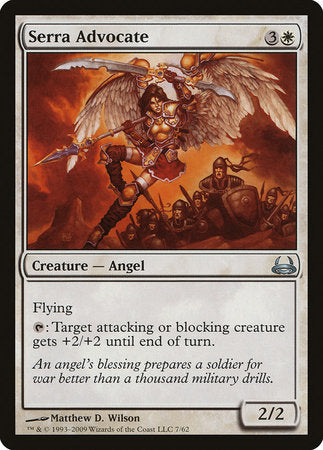 Serra Advocate [Duel Decks: Divine vs. Demonic] | Gate City Games LLC