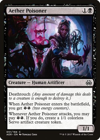 Aether Poisoner [Aether Revolt] | Gate City Games LLC