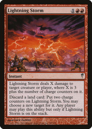 Lightning Storm [Coldsnap] | Gate City Games LLC