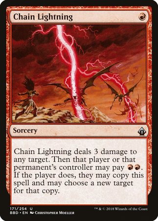 Chain Lightning [Battlebond] | Gate City Games LLC