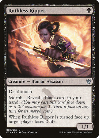 Ruthless Ripper [Khans of Tarkir] | Gate City Games LLC