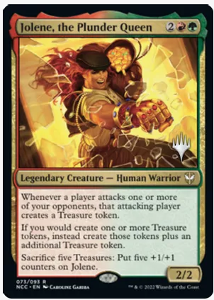 Jolene, the Plunder Queen (Promo Pack) [Streets of New Capenna Commander Promos] | Gate City Games LLC