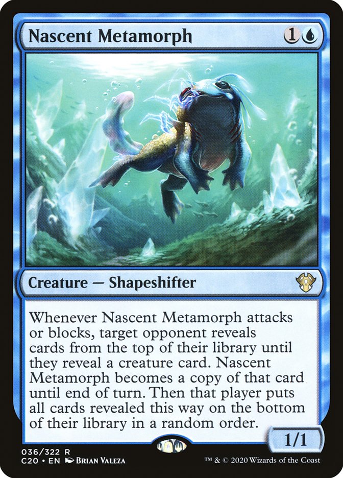 Nascent Metamorph [Commander 2020] | Gate City Games LLC