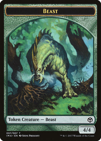 Beast Token (007) [Iconic Masters Tokens] | Gate City Games LLC