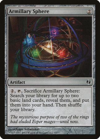 Armillary Sphere [Duel Decks: Venser vs. Koth] | Gate City Games LLC