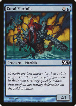 Coral Merfolk [Magic 2012] | Gate City Games LLC