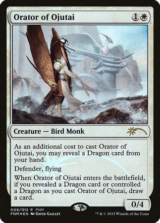 Orator of Ojutai [Friday Night Magic 2015] | Gate City Games LLC