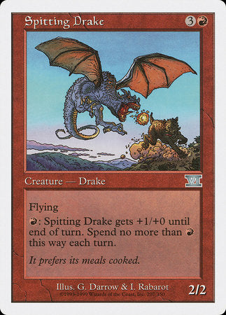 Spitting Drake [Classic Sixth Edition] | Gate City Games LLC