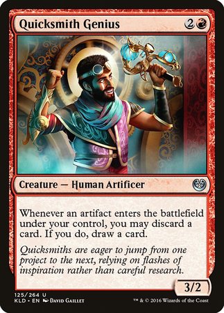 Quicksmith Genius [Kaladesh] | Gate City Games LLC