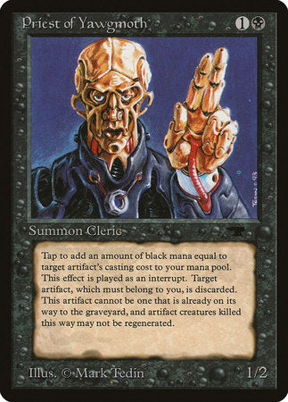 Priest of Yawgmoth [Antiquities] | Gate City Games LLC