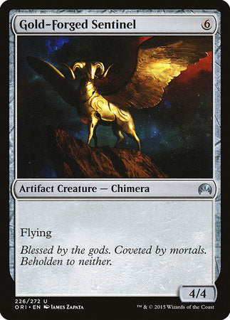 Gold-Forged Sentinel [Magic Origins] | Gate City Games LLC