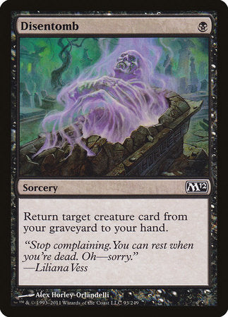 Disentomb [Magic 2012] | Gate City Games LLC
